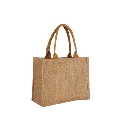 China Factory Wholesale Large Capacity Folding Handled Canvas Portable Bags for sale