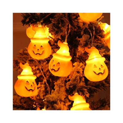 China Hot Selling Promotion Halloween Pumpkin Lantern LED String Lights Halloween Party Decoration Hanging Lights for sale