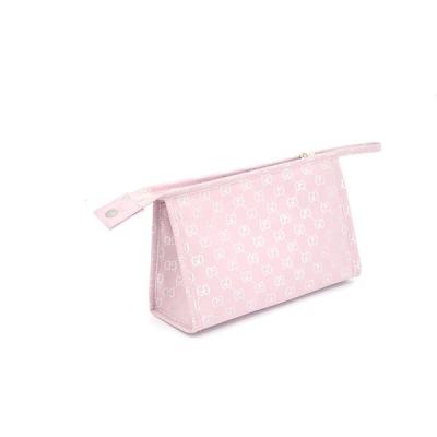 China PU Daily Fashionable Portable Toiletry Bag Large Capacity Cosmetic Case Multi Color Customization Makeup Bag for sale