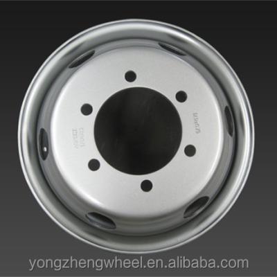 China 17.5x6.00 steel tubeless wheels with high quality for sale