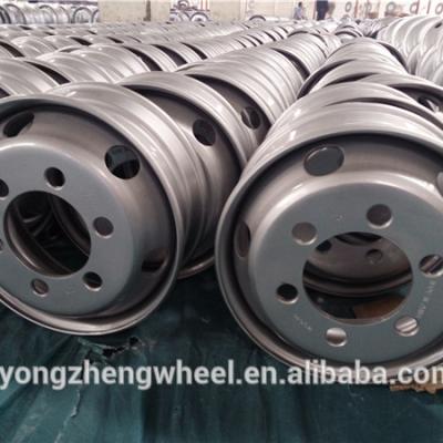 China Best china steel truck steel wheel rims 19.5*6.75 for sale