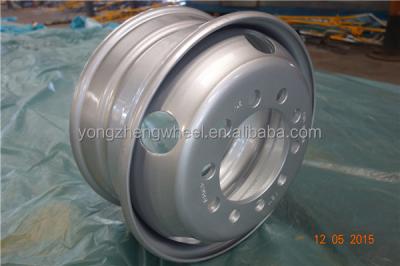 China 19.5x6.75 19.5x7.50 Steel Truck Wheels and Rims for sale