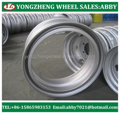 China Removable Wheel Steel Rim 8.25*22.5 for sale