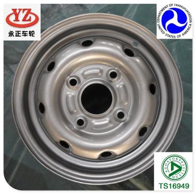 China Tubeless steel rims 4.5J*13 or 4J*12 of steel minibus and light truck wheel for sale