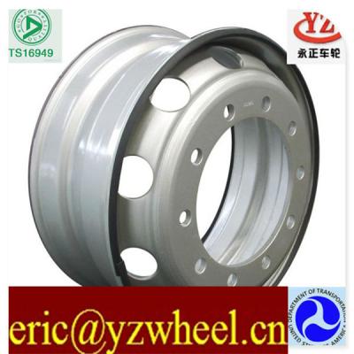 China 7.50-20,8.50-20,8.25X22.5 steel, 17.5X6.00, 22.5X9.00, 22.5X11.75, 22.5X6.75, 7.00-20,19.5X6.75, 24.5X8.25, rim 8.5-24 truck wheel heavy duty for sale