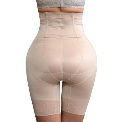 China Antibacterial Private Label Tummy Control Slimming Waist Trainer Shaper Panties Women Girdle Pants Thigh Shaper for sale