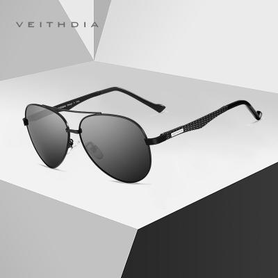 China 2021 Fashion Sunglasses New Design Sunglasses Aluminum Pilot Style Frame HD Polarized Mirror Sunglasses Eyewear for sale