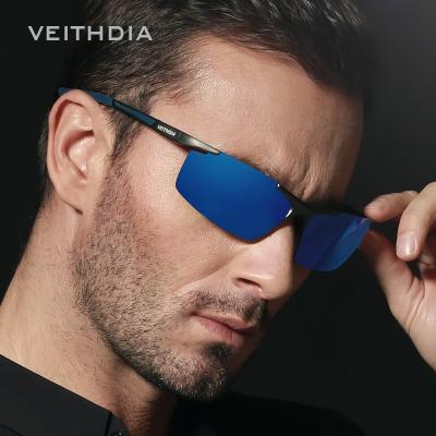 China Brand Fashion Sunglasses VEITHDIA UV400 Square Polarized Sunglasses Sports Cycling Eyewear 6588 for sale