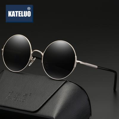 China Around 2021 Newest Retro Alloy Material Military Grade Polarized Anti-Reflecti Male Eyewear Accessories UV400 Sunglasses For Men 7758 for sale