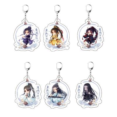 China Wholesale Promotional Anime Cartoon Anime Key Chain Acrylic Key Chain Charms Acrylic for sale