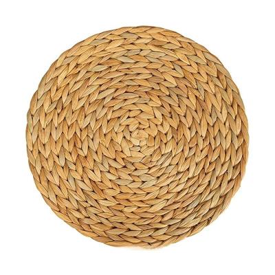 China Factory Supply Multifunctional Heat Resistant Rope Woven Solid Colored Place Mats Factory Supply Grass Stored for sale