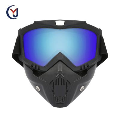 China Custom Wholesale Anti-scratch Outdoor Motorcycle Goggles UV400 Protective Goggles Motocross Goggles Windproof Motocross For Adult for sale