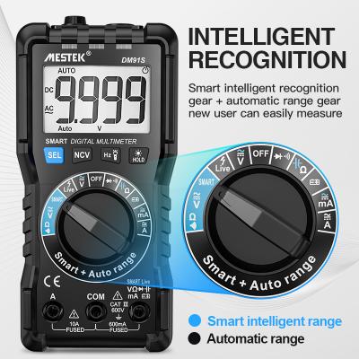 중국 MESTEK NCV Digital Multimetro Continuity Buzzer Test with LCD Multimeters Intelligent Ranging AC/DC Voltage Meter 판매용