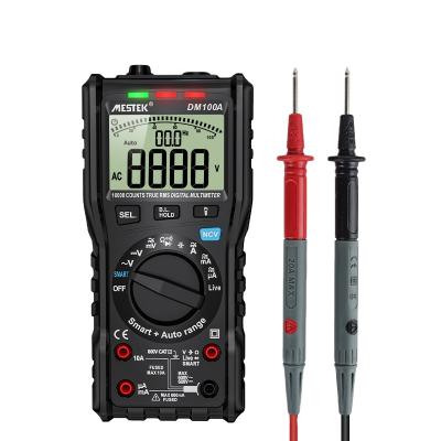 China 10000 Counts Multimeter Transistor Tester DM100A Profesional Capacitance Meter Voltage Tester Digital Multimeter for sale