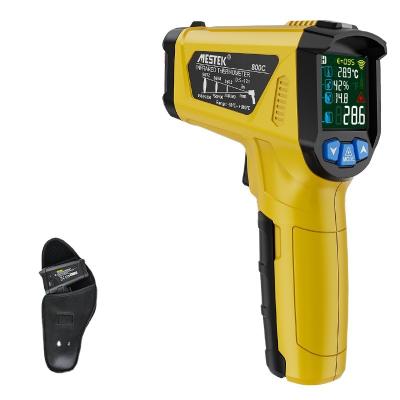 China K Type Temperature Probe Industrial Thermometer Gun with free set upper limit and lower limit alarm for sale