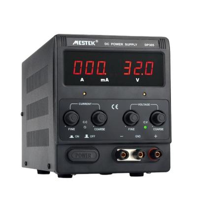 中国 Adjustable DC Power Supply with Overall Output Anti-burn Protection High Stability Output 30v 5A DP305 Switching Power Supply 販売のため