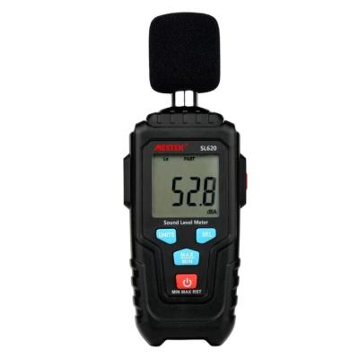 China MESTEK SL620 best price 35-130DB Noise Testing Meter Voice Monitor handheld Sound Instrument Audio Test Measuring Tool for sale