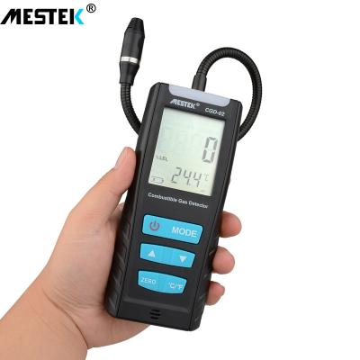 China MESTEK Gas Analyzer Combustible gas detector port flammable natural gas Leak Location Determine meter Tester Sound Light Alarm for sale