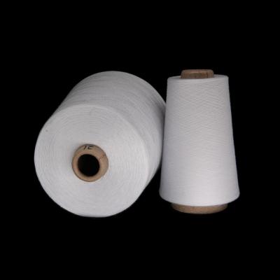 China Hot Sale High Tenacity 100% Undyed Polyester Yarn Material Stock For Portable Package Packing Bag Closing Machine for sale