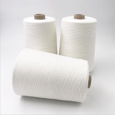 China High tenacity than all type chatters with low price polyester yarn supplier spun raw material 10s/12s/18s/20s/40s for sale