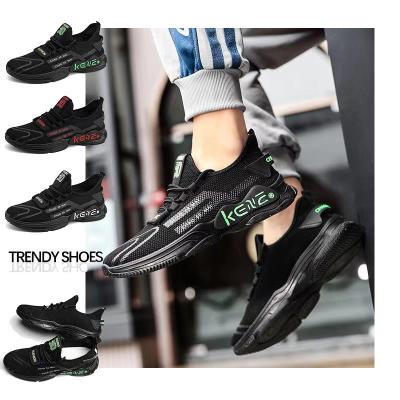 China 2021yatai spring and summer men's Anti-slippery fly weave breathable men's shoes men's sports lightweight running shoes shoes wholesale for sale