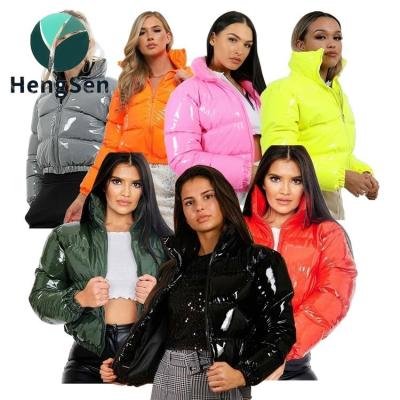 China 2021 Plus Size Women Breathable Faux Down Coats Jackets Women Stripper Bubble Winter Coats Girls Women Fall Fashion Clothes for sale