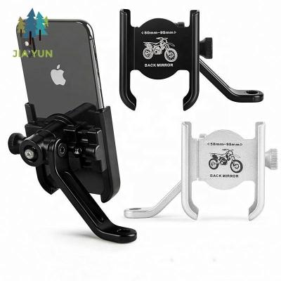 China Universal Bike Phone Holder Bike Phone Holder Clip Motorcycle GPS Bracket Bicycle Phone Holder Anti-Slip Bracket for sale