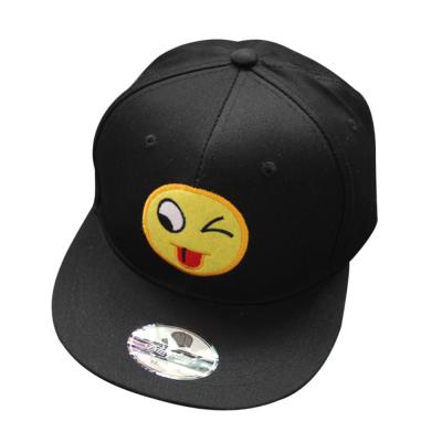 China High Quality Custom Embroidered Designer COMMON Fashion 5 China Five Panel Black Boy Hip Hop Hiphop Hat Hat Making Supplier for sale