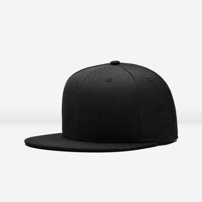 China High Quality Custom Embroidered Designer COMMON Fashion 5 Panel Black Five Panel Boys Hip Hop Hiphop Hat Hat Making Supplier China for sale