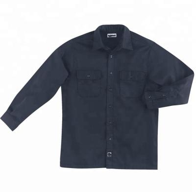 China Product Type Mechanic Twill Work Shirts Safety Shirt Cotton Safety Workwear for sale