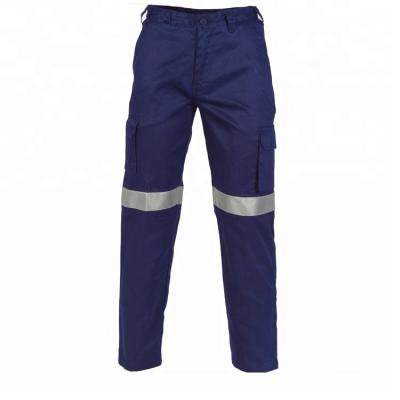 China TC Anti-Static And Cotton Whitewash Heavy Duty Cargo Work Pants Workwear Construction Trousers for sale