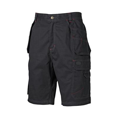 China Black Cotton Cargo Mens Breathable Three Quarter Shorts Work Cargo Shorts Mens Half Pants for sale