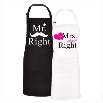 China Cooking kitchen cooking Mr and Mrs apron stylist apron apron for sale