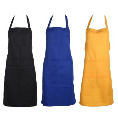 China Custom Industrial Beauty Kitchen Poly Cotton Grill Restaurant Carpenters Cobbler Water Proof Print Cleaning Uniform Apron For Women for sale