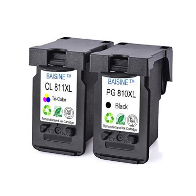 China China Wholesale Best Quality Ink Cartridge PG-810XL CL-811XL High Yield Ink Cartridge PAGE 810XL COMPATIBLE CL 811XL for sale