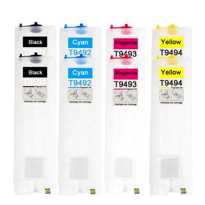 China Baisine T9501 T9492 T9493 T9494 ink cartridge COMPATIBLE refillable empty ink cartridge T9501 T9492-T9494 T9501 T9492 T9493 T9494 for sale