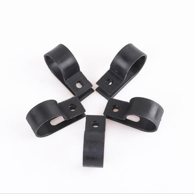 China Approved Plastic Bundled Cables Clamps High Tensile Strength Nylon For Motor Wire Fixing for sale