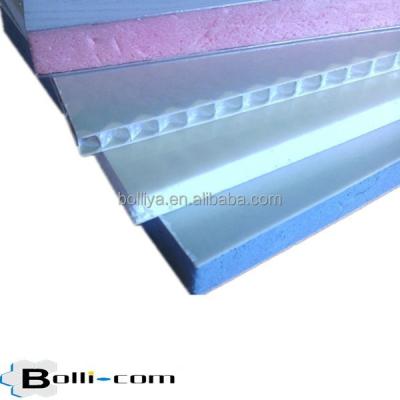 China Modern FRP composite panels with pu/xps/honeycomb core for sale