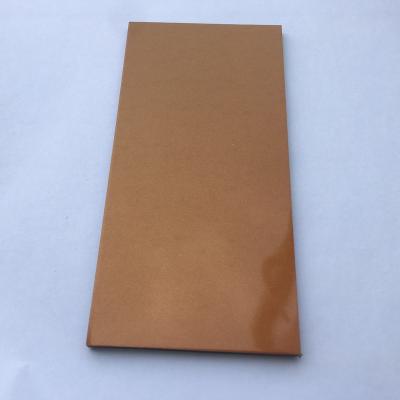 China Modern Wholesale Exterior Wall Mirror Cladding 4mm Gold Aluminum Composite Panel for sale