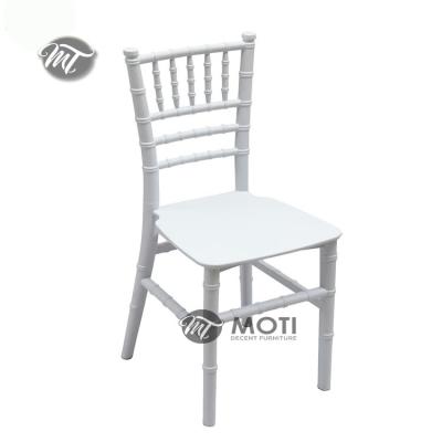 China Hotsale modern plastic colorful pp kids chiavari chair for party event for sale