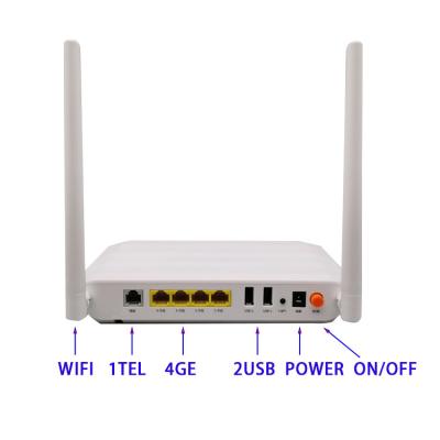 China 4GE Dual Band AC Wifi ONT FTTH FTTX GPON EPON ONU HG6143D zu verkaufen