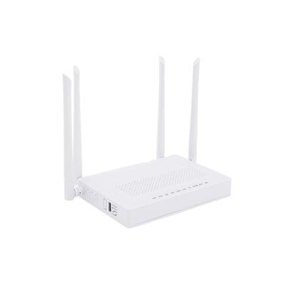 China Dual Band 4GE 2 POTS Wireless WiFi ZTE GPON ONU GPON ONT ZXHN F680 for sale