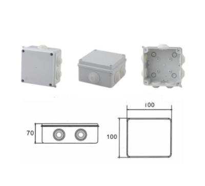 China Caja común eléctrica a prueba de mal tiempo al aire libre plástica del recinto de la caja terminal de la fibra óptica IP65 en venta