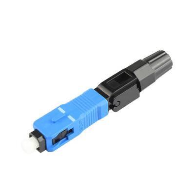 China Comprimento de onda rápido do conector 1310nm 1550nm da fibra ótica retangular do SC de FTTH à venda