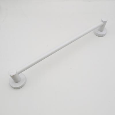 China Newest Design 304 Stainless Steel Modern Wall Mount White Towel Rack Holders With Screws for sale