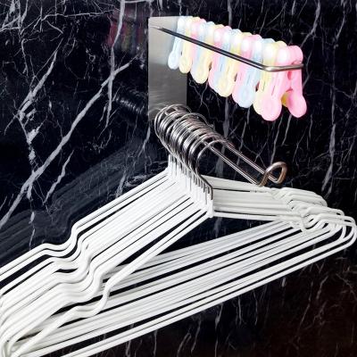 China Amazon Selling 304 Stainless Steel Self-adhesive Brush Eco-friendly Material Hot Self-adhesive Brush Material Self-adhesive Hanging Rack Organizer for sale