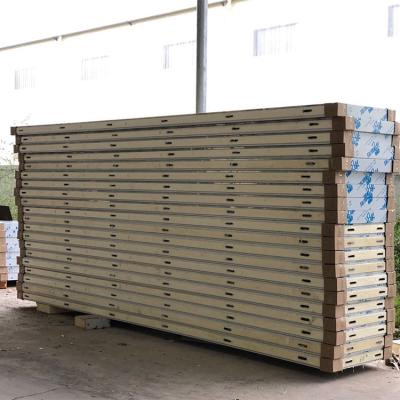 China Hotels China Factory Cold Room PU SANDWICH PANEL PRICE POLYURETHANE SANDWICH PANEL for sale