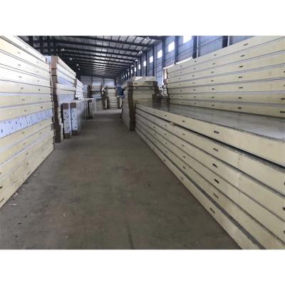 China Contemporary Cold Room Panel 10cm PU Sandwich Panel Sandwich PU Panel For Cold Storage Insulation for sale