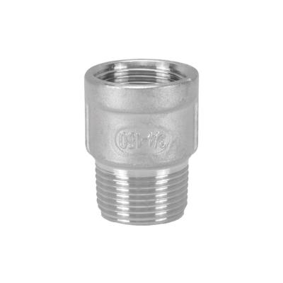 China Water Pipe Fittings Hydraulic 304 Stainless Steel Hose Nipple Coupling Coupler for sale