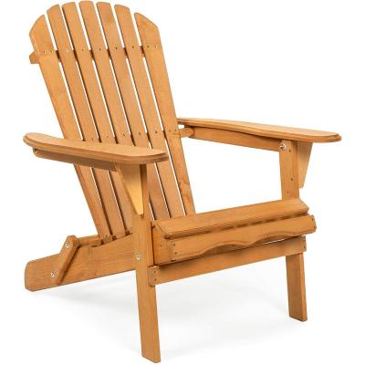 China Hot Selling Modern Adirondack Chair Teak Chair Garden Patio Furniture Chair Outdoor Optional Color Foldable Chair Bestselling for sale